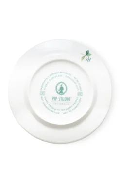 Assiette A Dessert Blushing Birds En Coloris Bleu 17 Cm
