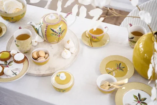Assiette A Dessert La Majorelle En Coloris Jaune 17 Cm