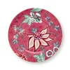 Assiette A Patisserie Flower Festival Rose Fonce 17Cm