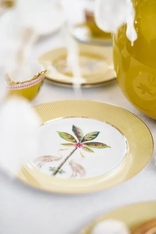 Assiette A Petit Déjeuner La Majorelle En Coloris Jaune 21 Cm