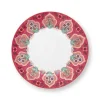 Assiette A Petit-Déjeuner Flower Festival Rose Fonce 21Cm