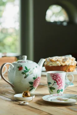 Assiette A Petits Fours Blushing Birds En Coloris 12 Cm