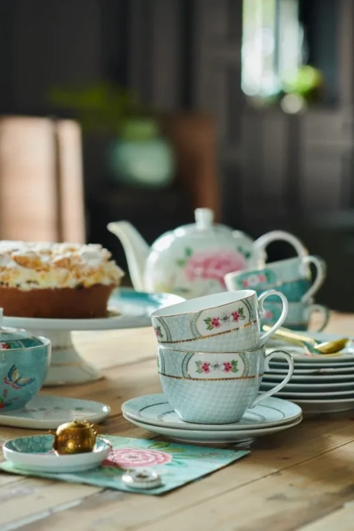 Assiette A Petits Fours Blushing Birds En Coloris 12 Cm