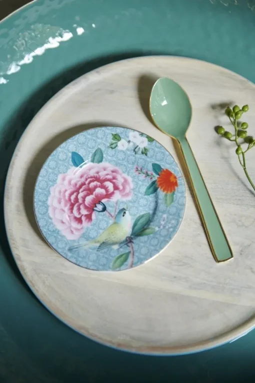 Assiette A Petits Fours Blushing Birds En Coloris 12 Cm