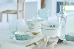 Assiette Creuse A Pois Jolie En Coloris Dore 21,5 Cm