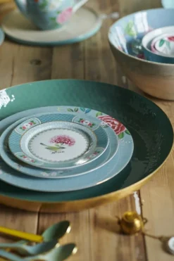 Assiette Creuse Blushing Birds En Coloris 21.5 Cm