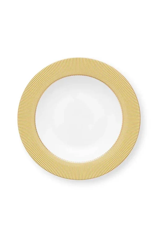 Assiette Creuse La Majorelle En Coloris Jaune 21.5Cm