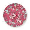 Assiette Flower Festival Rose Fonce 32Cm