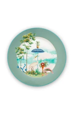 Assiette Jolie En Coloris Bleu 32 Cm