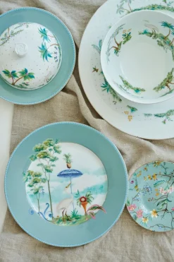 Assiette Jolie En Coloris Bleu 32 Cm