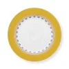 Assiette Plate La Majorelle En Coloris Jaune 26,5 Cm