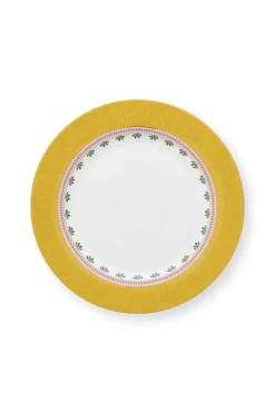 Assiette Plate La Majorelle En Coloris Jaune 26,5 Cm