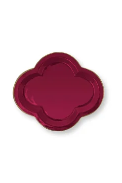 Beau Plateau De Grande Taille En Coloris Fonce