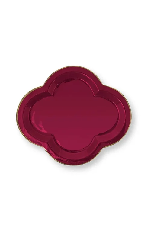 Beau Plateau De Grande Taille En Coloris Fonce