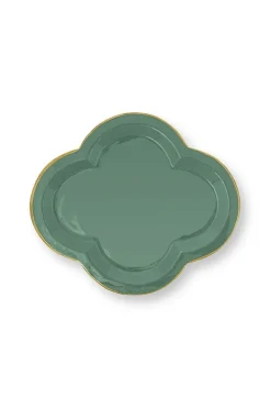 Beau Plateau De Grande Taille En Coloris Fonce