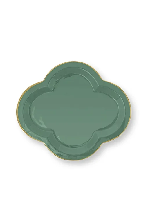 Beau Plateau De Grande Taille En Coloris Fonce