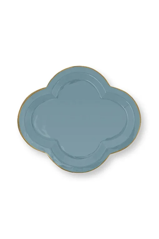 Beau Plateau De Grande Taille En Coloris Fonce
