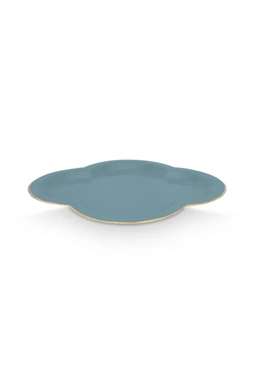 Beau Plateau De Grande Taille En Coloris Fonce