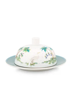 Beurrier Rond A Pois Jolie En Coloris Dore