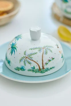 Beurrier Rond A Pois Jolie En Coloris Dore