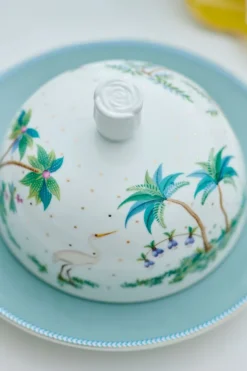 Beurrier Rond A Pois Jolie En Coloris Dore