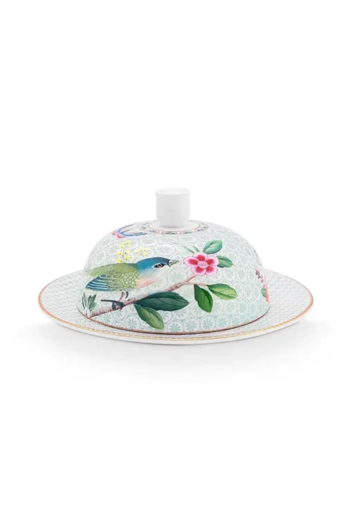 Beurrier Rond Blushing Birds En Coloris