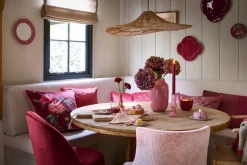 Beurrier Rond Flower Festival Rose Fonce