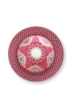 Beurrier Rond Flower Festival Rose Fonce