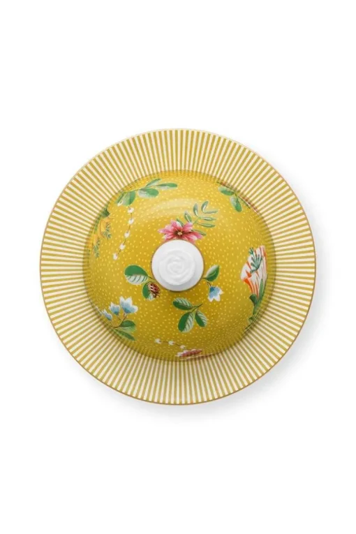 Beurrier Rond La Majorelle En Coloris Jaune