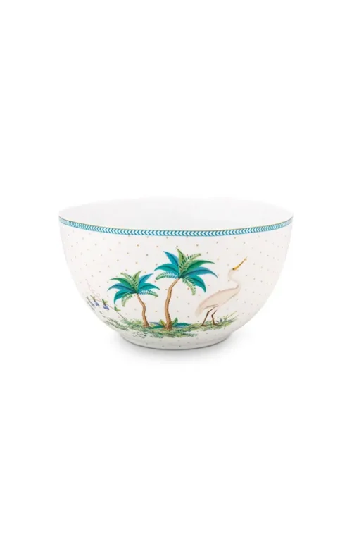 Bol A Pois Jolie En Coloris Dore 18 Cm
