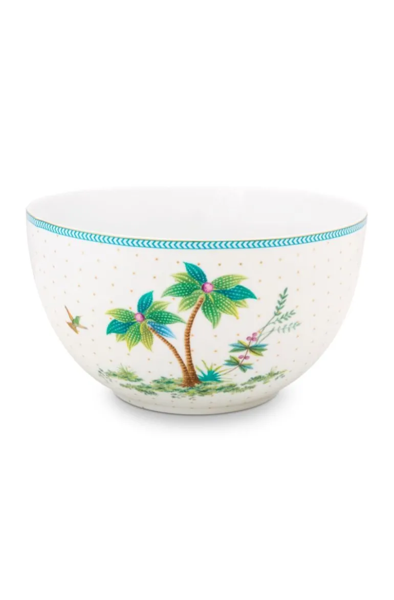 Bol A Pois Jolie En Coloris Dore 18 Cm