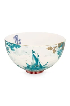 Bol Heritage Boat En Coloris Aqua 18 Cm