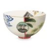 Bol Heritage Palm En Coloris Blanc 15 Cm