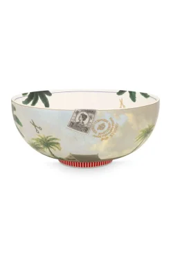 Bol Heritage Palm En Coloris Vert 23 Cm