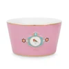 Bol Love Birds En Coloris Rose 15 Cm
