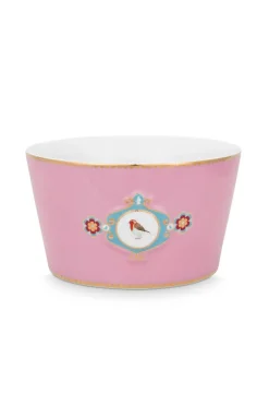 Bol Love Birds En Coloris Rose 15 Cm