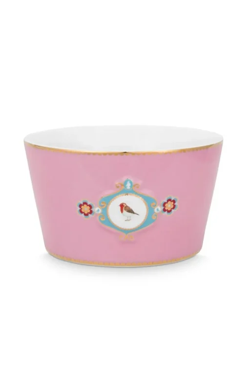Bol Love Birds En Coloris Rose 15 Cm