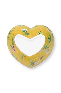 Bol Petit La Majorelle Forme De Coeur En Coloris Jaune