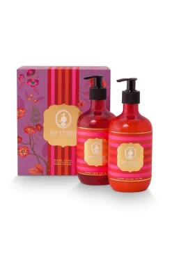 Coffret Cadeau Savon Pour Les Mains & Lotion De Soin Pour Les Mains Feuilles De Thé Au Jasmin 475Ml
