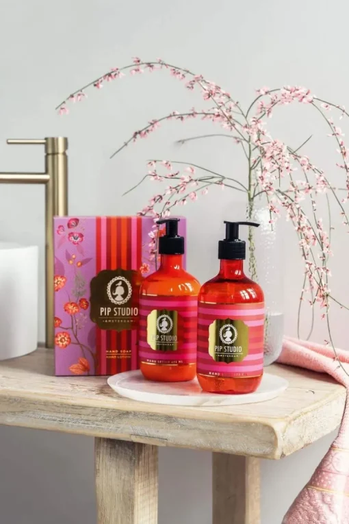 Coffret Cadeau Savon Pour Les Mains & Lotion De Soin Pour Les Mains Feuilles De Thé Au Jasmin 475Ml