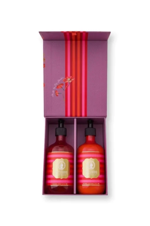 Coffret Cadeau Savon Pour Les Mains & Lotion De Soin Pour Les Mains Feuilles De Thé Au Jasmin 475Ml