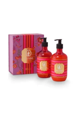 Coffret Cadeau Savon Pour Les Mains & Lotion De Soin Pour Les Mains Feuilles De Thé Au Jasmin 475Ml