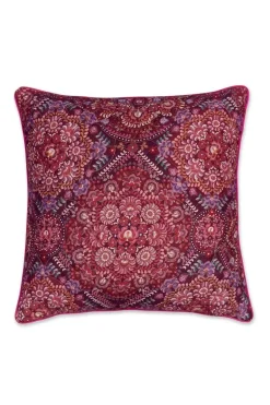 Coussin Décoratif Matelasse Il Mosaico Rouge Fonce