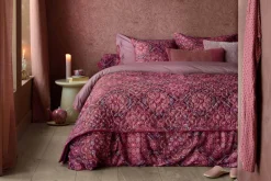 Coussin Décoratif Matelasse Il Mosaico Rouge Fonce