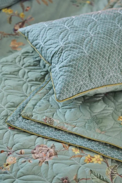 Coussin Décoratif Matelasse Autunno Bleu Clair