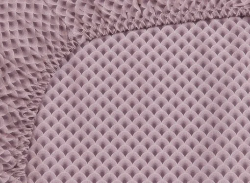 Drap-Housse Suki En Coloris Mauve