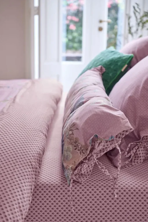 Drap-Housse Suki En Coloris Mauve