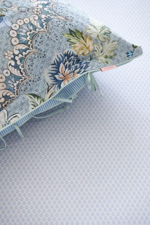 Drap-Housse Thousand Leaves En Coloris Bleu