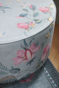 Grand Pouf Fleur Grandeur Vert