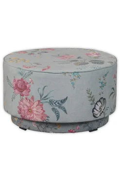 Grand Pouf Fleur Grandeur Vert